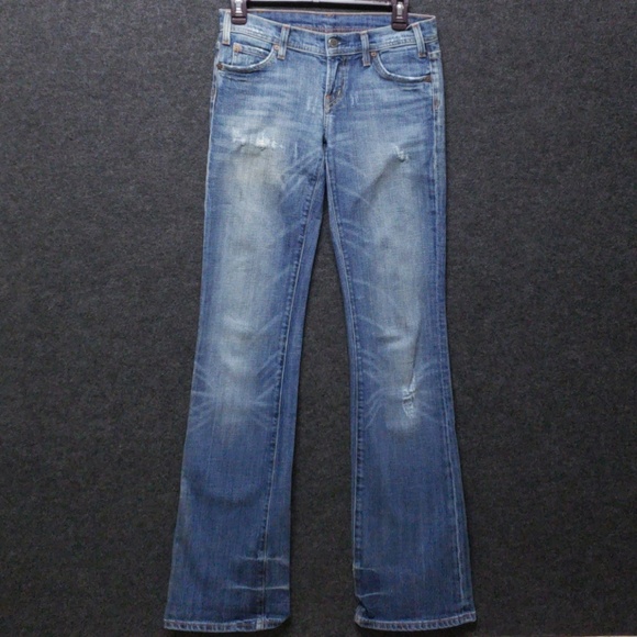 Citizens of humanity skull rabbit distressed jeans - Picture 2 of 8